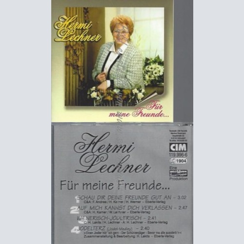 CD--HERMIE LECHNER--FÜR MEINE FREUNDE--