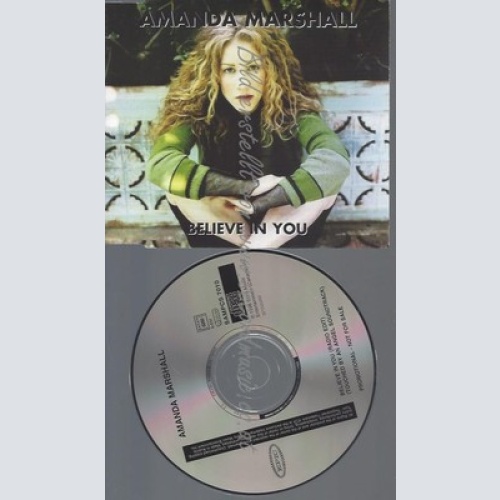 CD--PROMO--AMANDA MARSHALL--BELIEVE IN YOU--