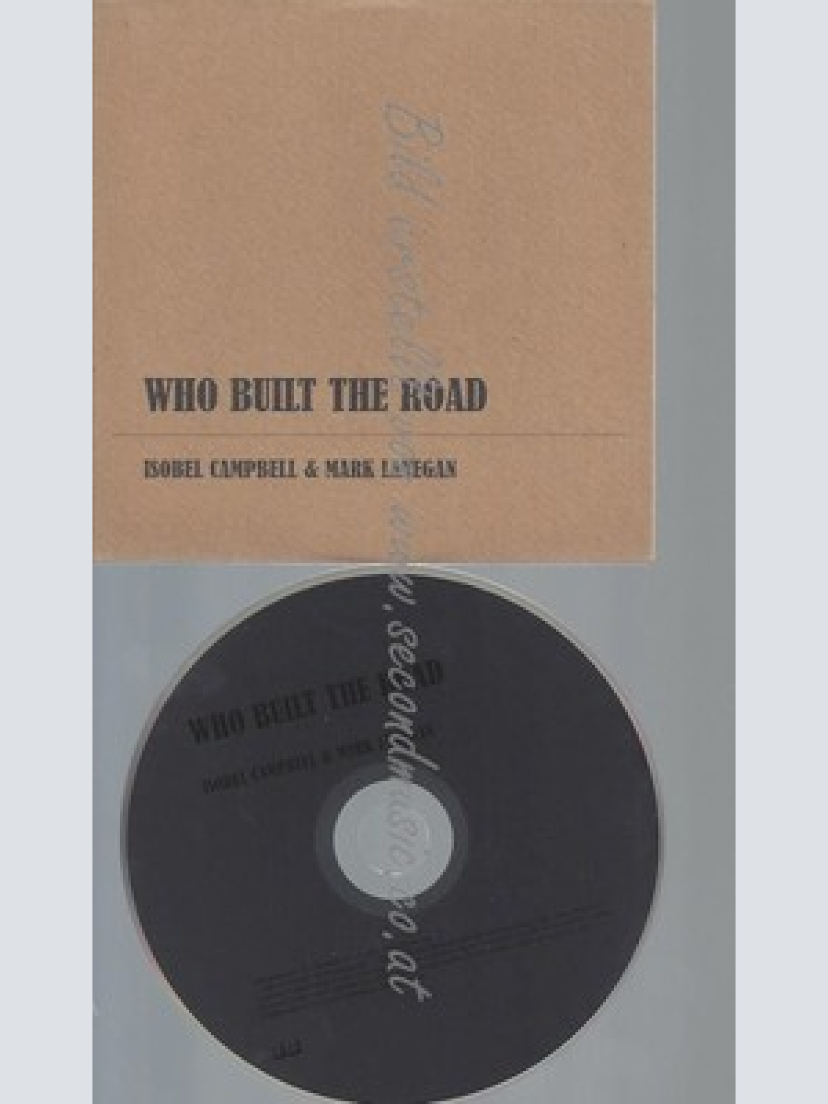 CD--PROMO--ISOBEL CAMPBELL & MARK LANEGAN--WHO BUILD THE ROAD