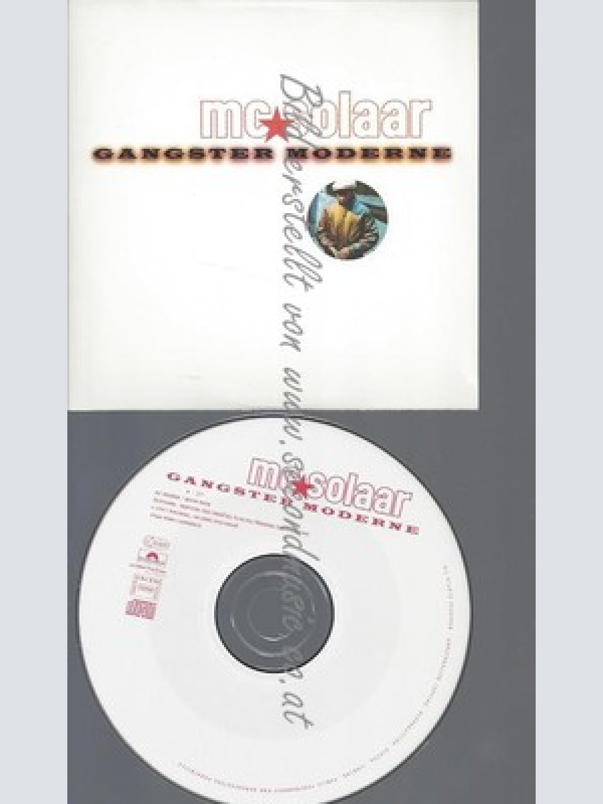 CD--PROMO--MC SOLAR--GANGSTER MODERNE