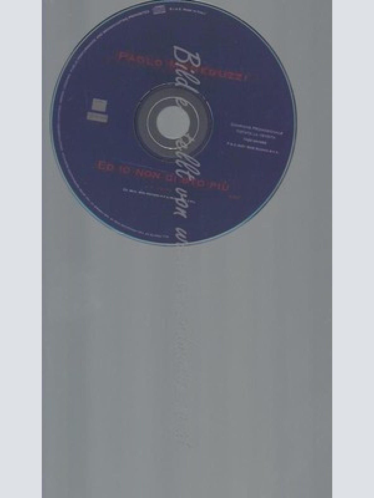 CD--PROMO--PAOLO MENEGUZZI--ED IO NON CI STO PIU