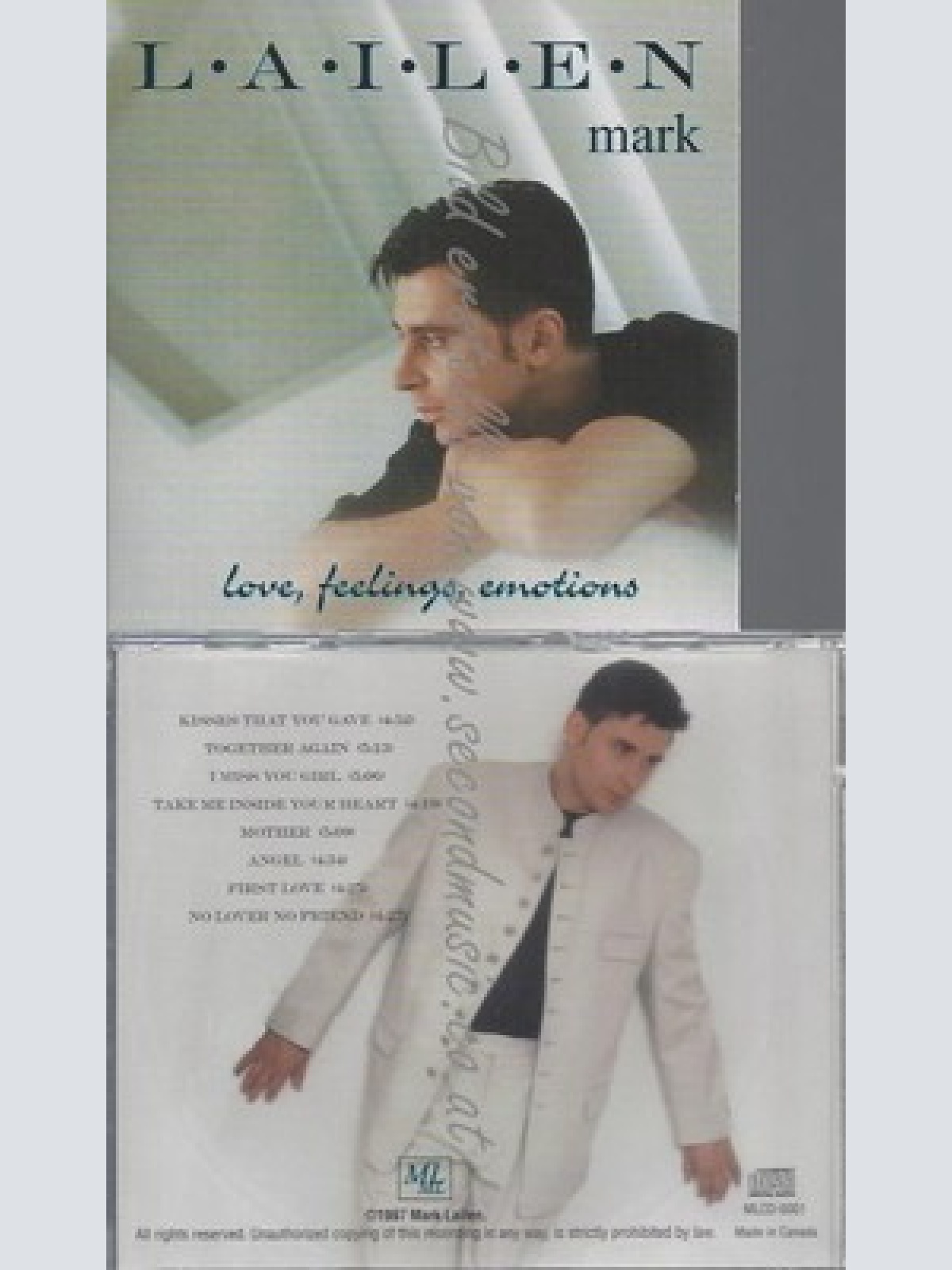 CD--MARK LAILEN--LOVE FEELINGS EMOTIONS--