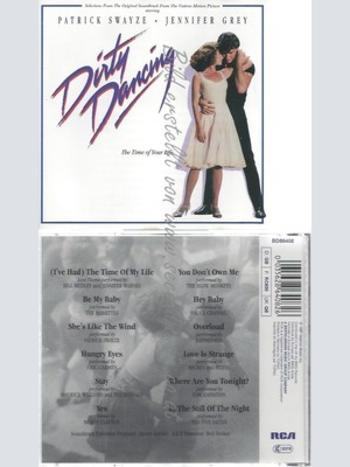 CD--OST UND VARIOUS -- --- DIRTY DANCING--THE TIME OF YOUR LIFE