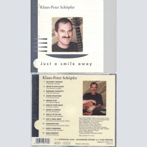 CD--KLAUS-PETER SCHOEPFER -- JUST A SMILE AWAY -1997-