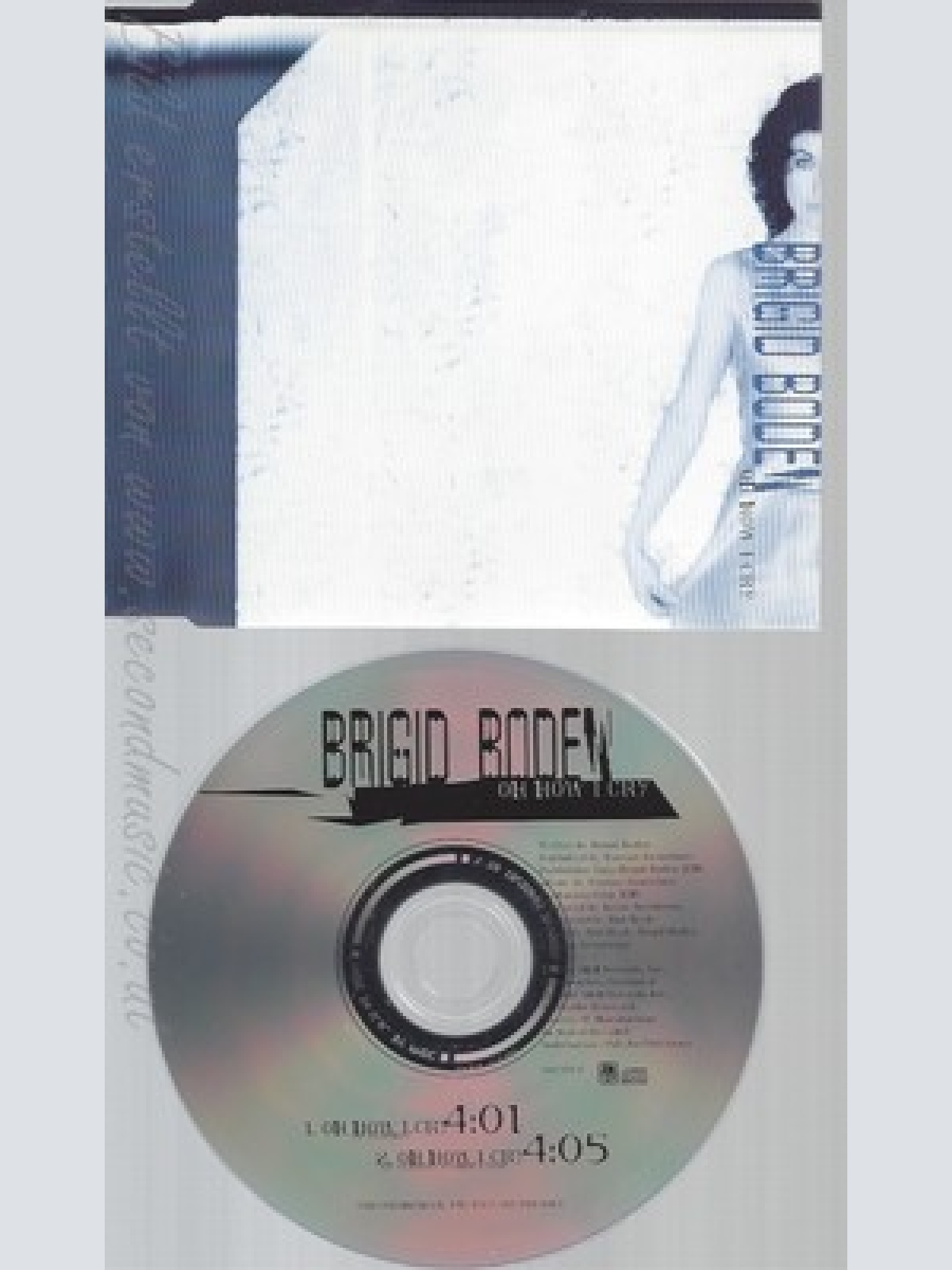 CD--BRIGID BODEN--OH HOW I CRY--PROMO