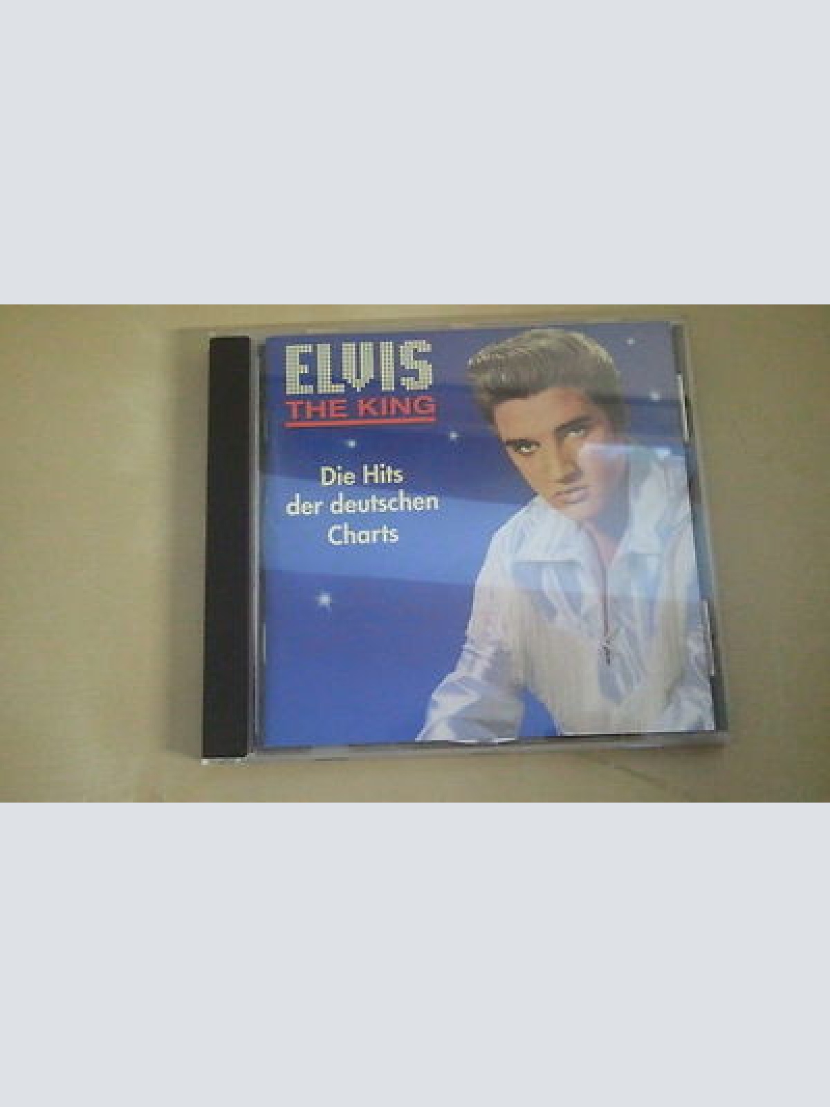 CD ---ELVIS THE KING--DIE DEUTSCHEN CHARTS--ALBUM--