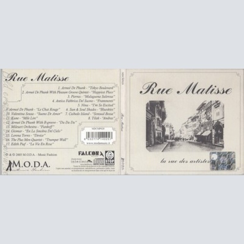 CD--VARIOUS -- -- RUE MATISSE--