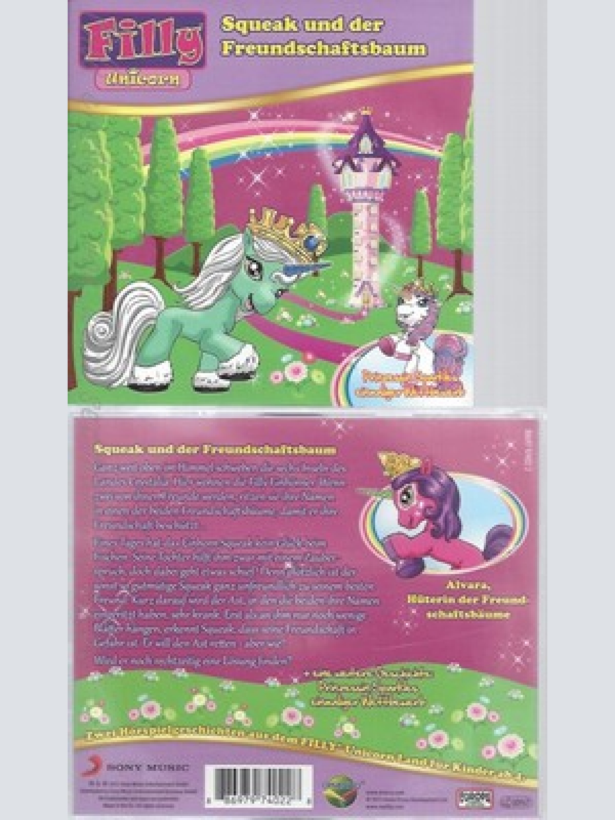 CD--FILLY UNICORN--SQUEAK UND DER FREUNDSCHAFTSBAUM