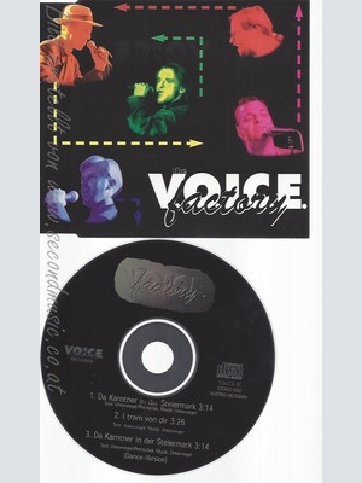 CD--THE VOICE FACTORY--DA KÄRNTNER IN DER STEIERMARK--SINGLE