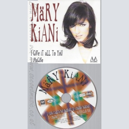 CD--  MÕRY KIANI - SINGLE -- I GIVE IT ALL TO YOU
