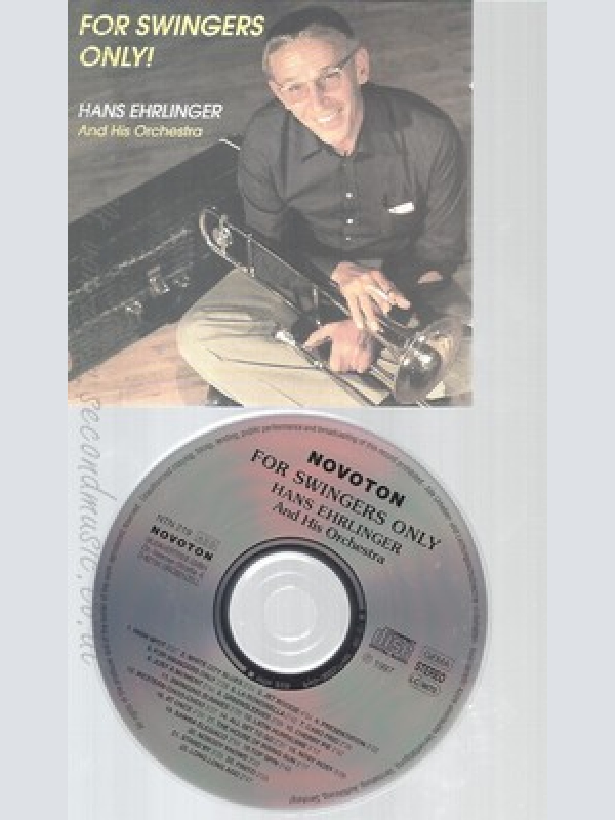 CD--HANS EHRLINGER--FOR SWINGERS ONLY