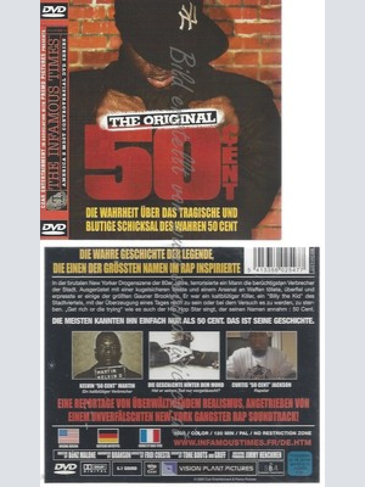 50 CENT--THE INFAMOUS TIMES--DVD
