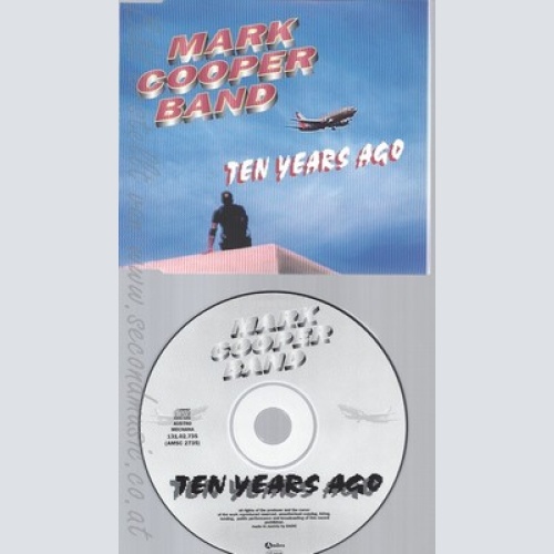 CD--MARK COOPER BAND--TEN YEARS GO