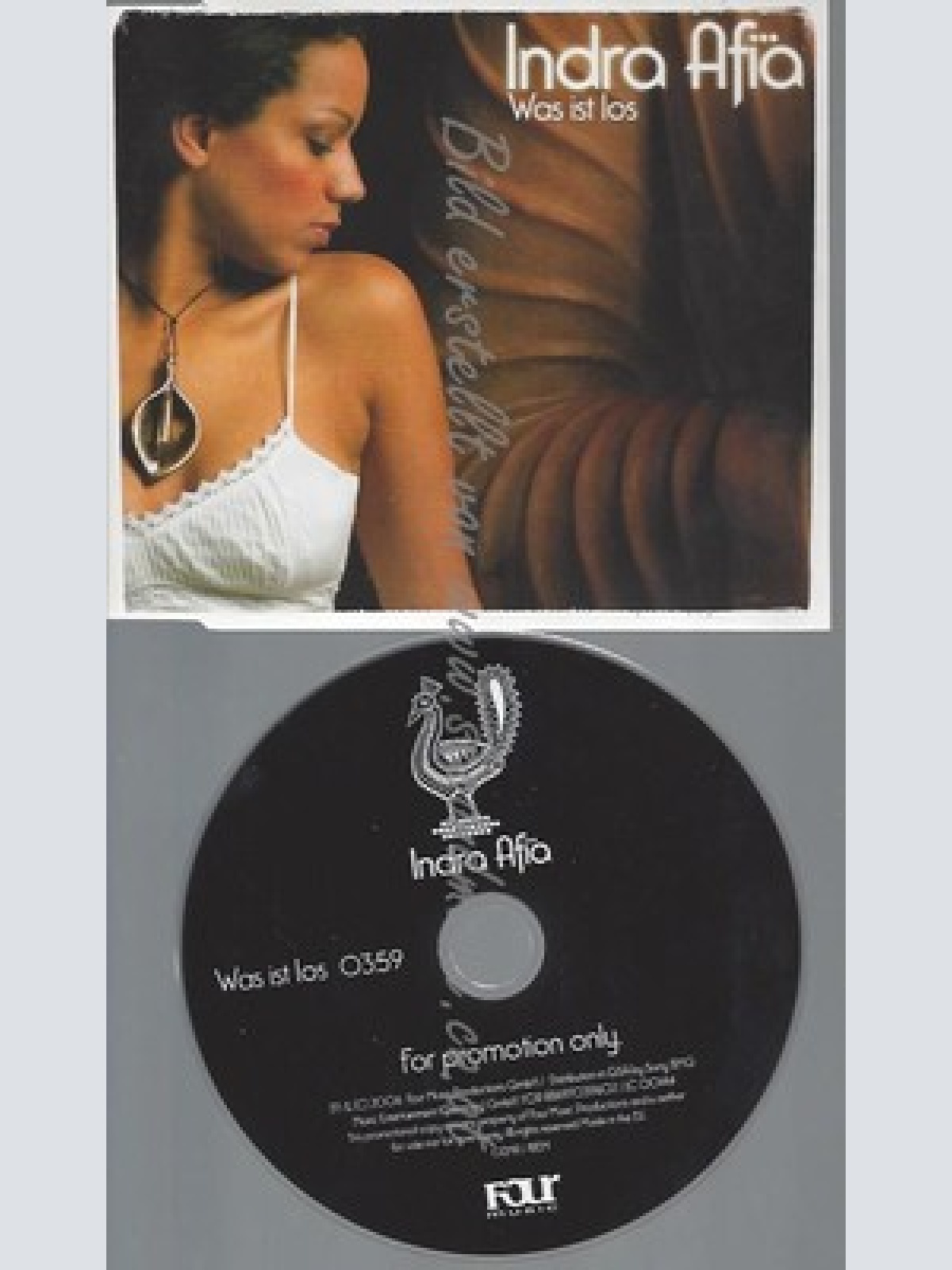 CD--PROMO--INDRA AFIÄ--WAS IST LOS