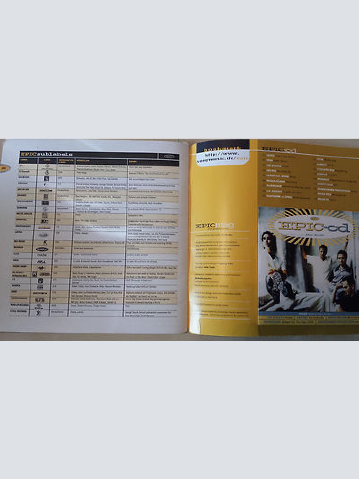 CD--EPIC MAG FEB MÄRZ APRIL 1999 MIT CD