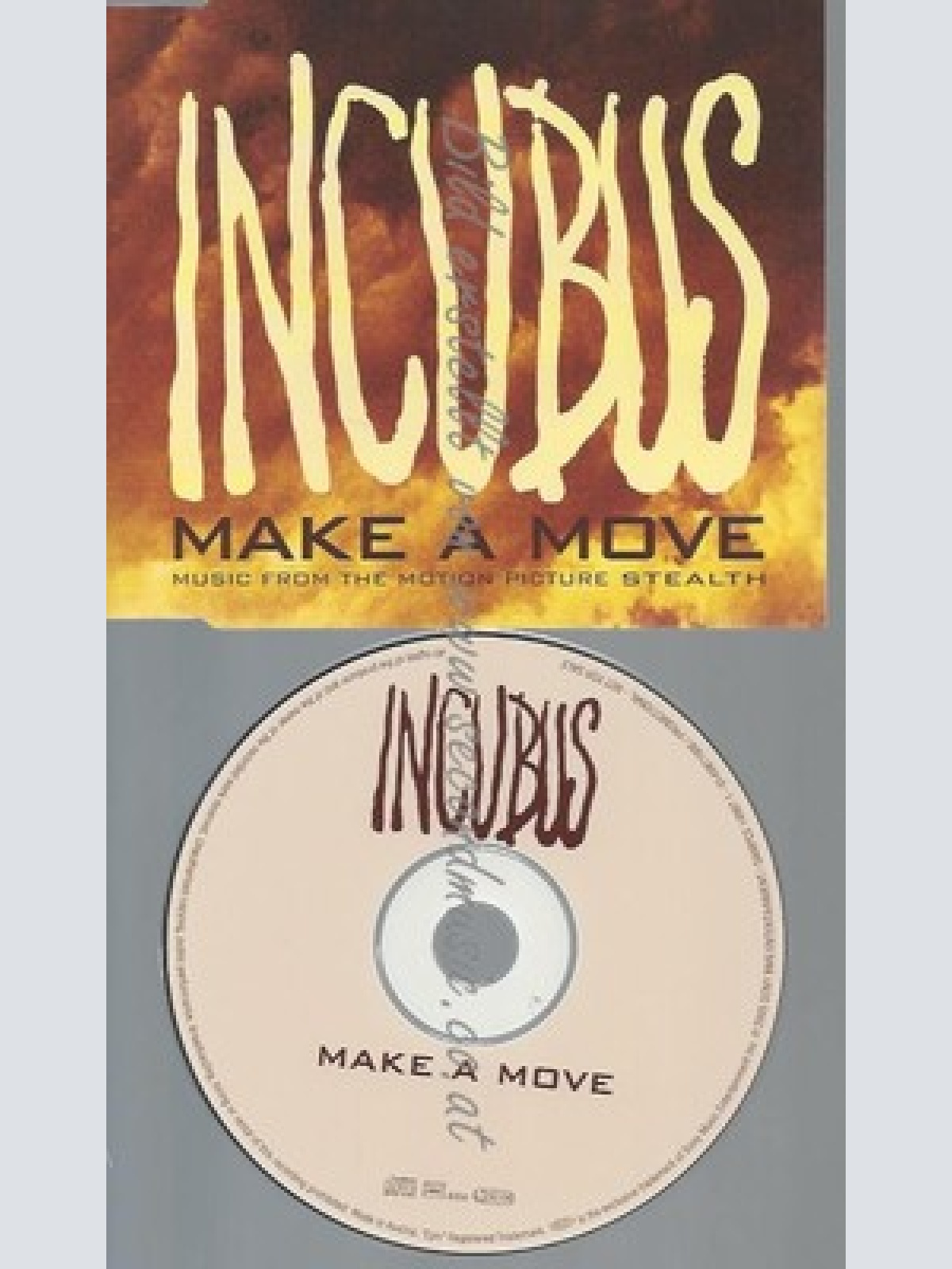 CD--PROMO--INCUBUS--MAKE A MOVE