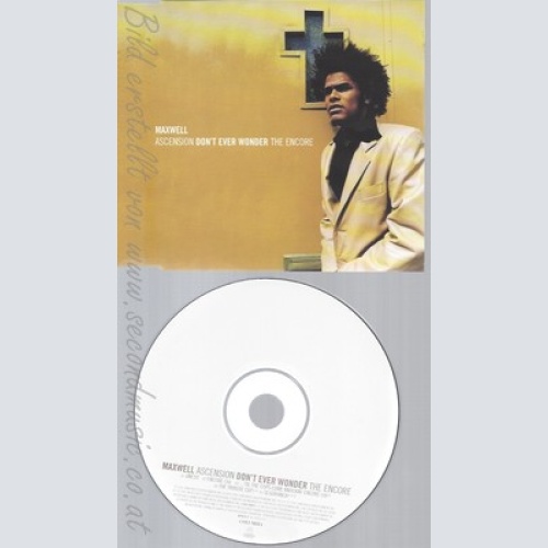CD--MAXWELL - - - SINGLE -- ASCENSION DONT EVER WONDER