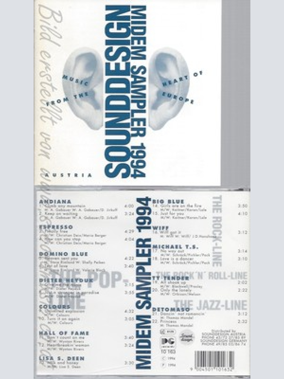 CD--DIVERSE - - -- MIDEM SAMPLER 1994