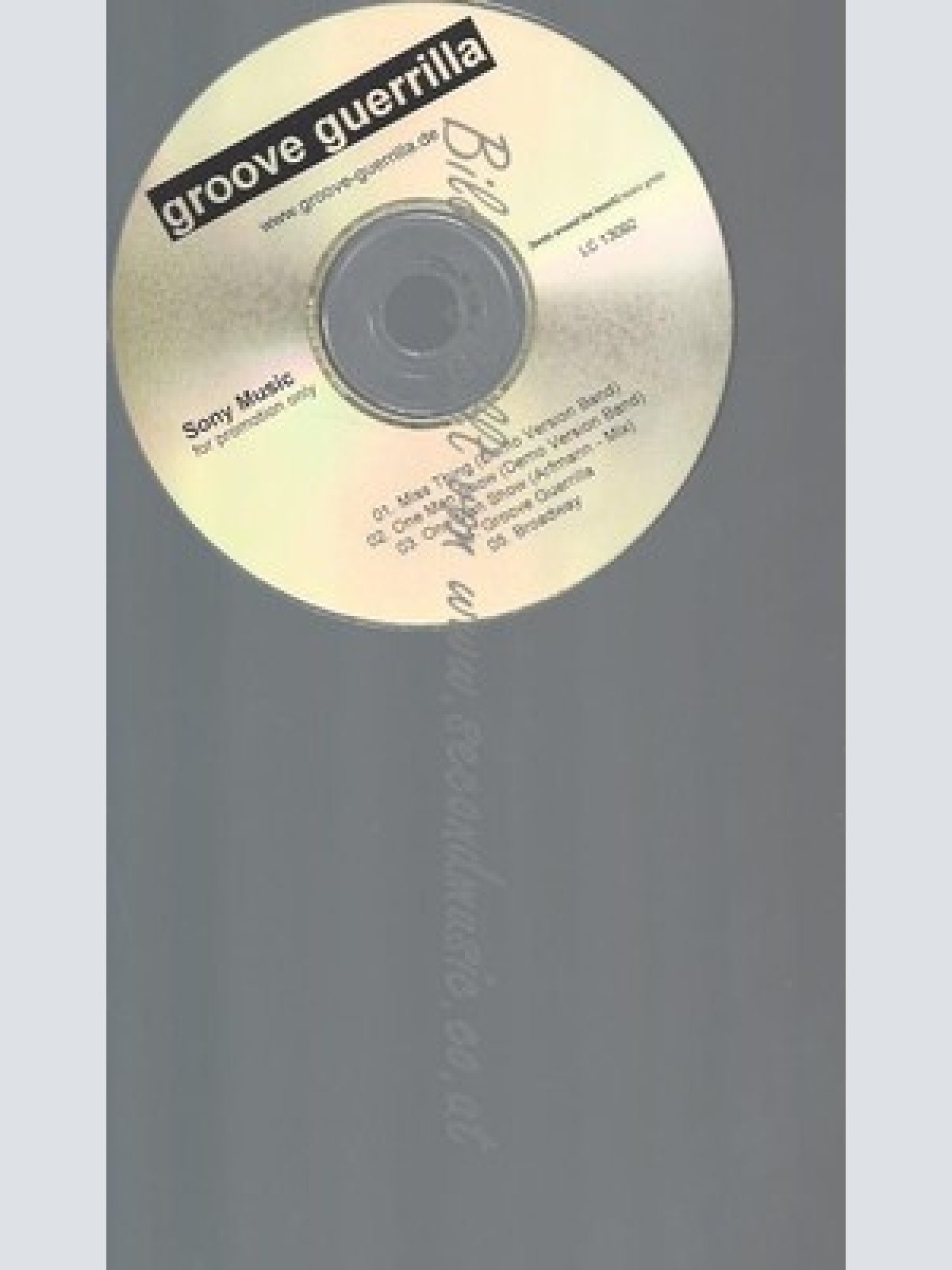 CD--PROMO--GROOVE GUERILLA--MISS THIN