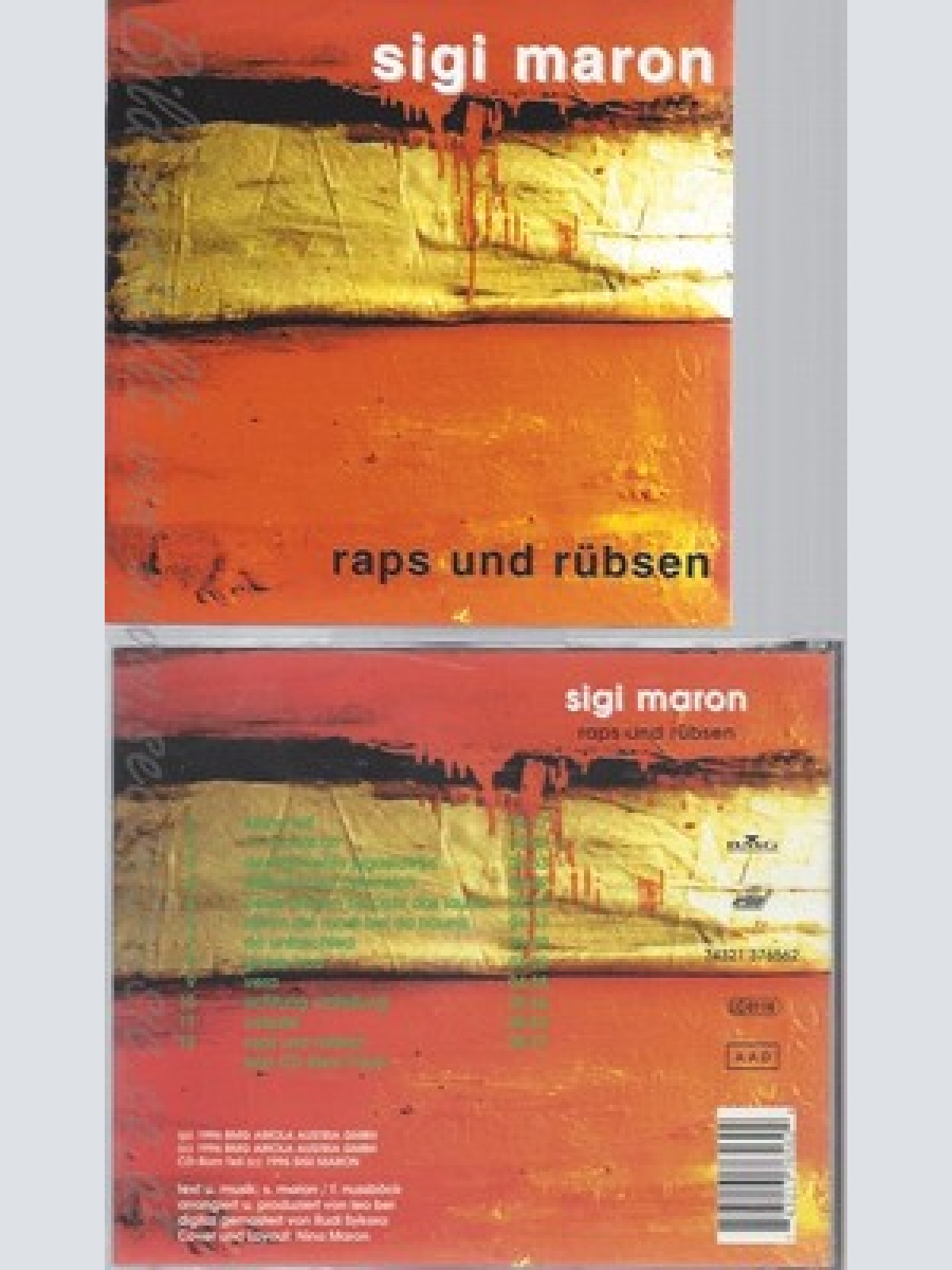 CD--SIGI MARON -- -- RABS UND RUEBSEN