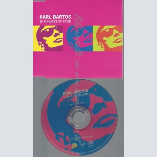 CD--PROMO--KARL BARTOS--15 MINUTES OF FAME