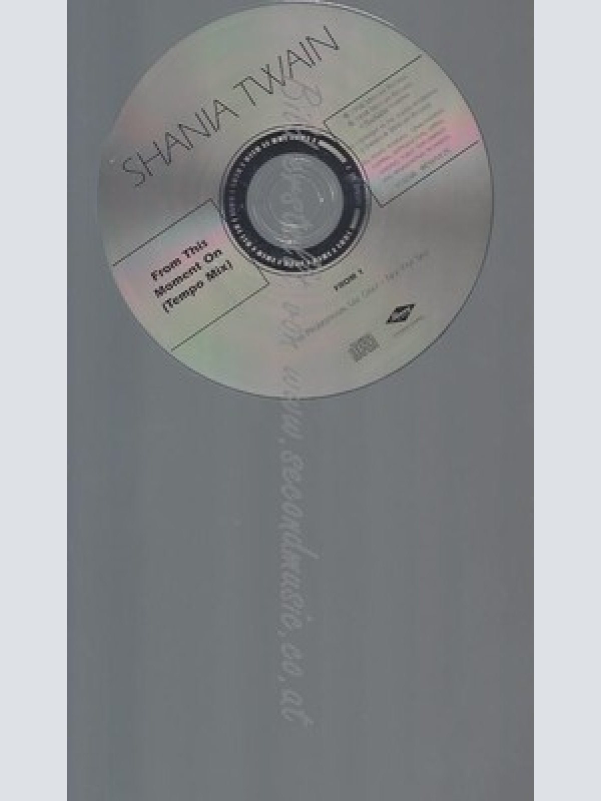 CD--PROMO--SHANIA TWAIN--FROM THIS MOMENT ON --1 TRACK