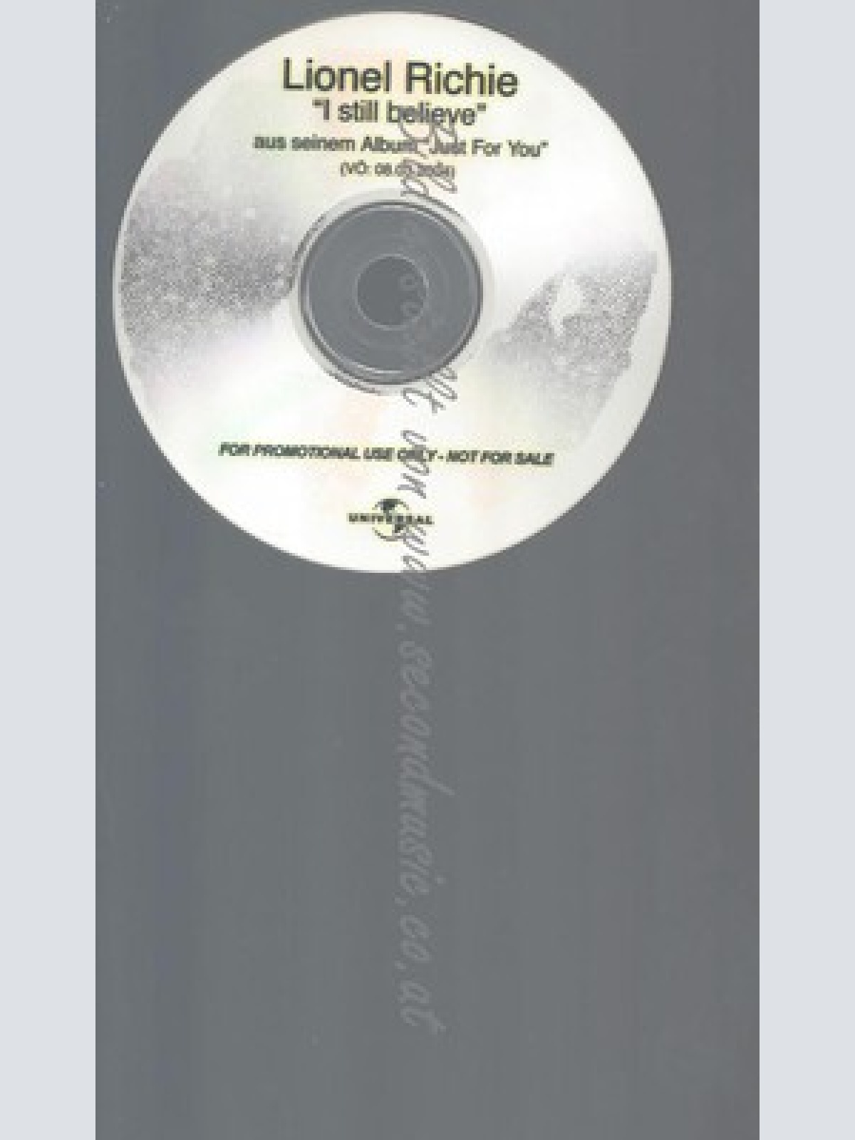 CD--PROMO--LIONELL RICHIE--I STILL BELIEVE