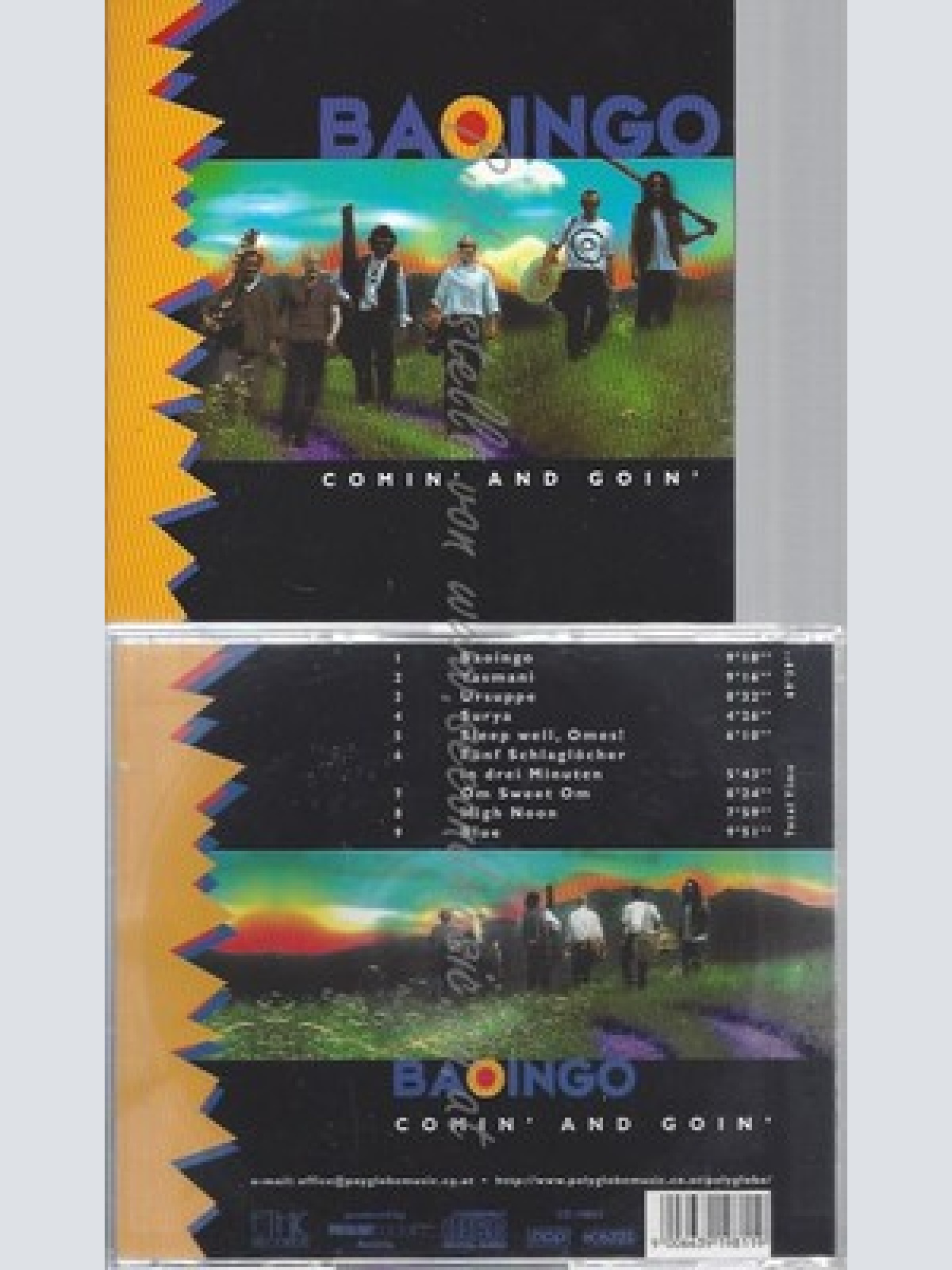 CD--COMIN' AND GOIN' UND BAOINGO -- -- BAOINGO