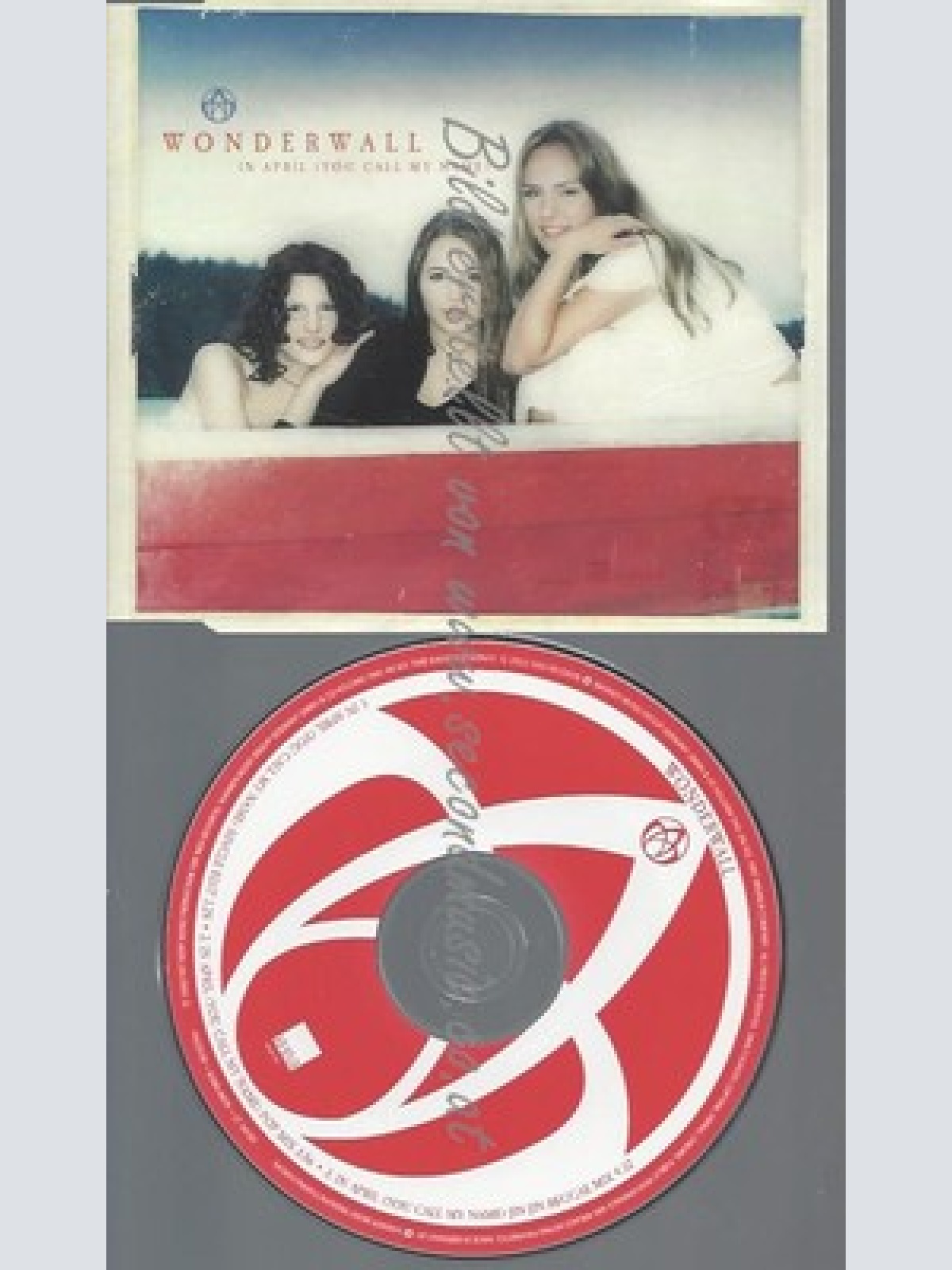 CD--PROMO--WONDERWALL--IN APRIL YOU CALL MY NAME----3 TRACKS