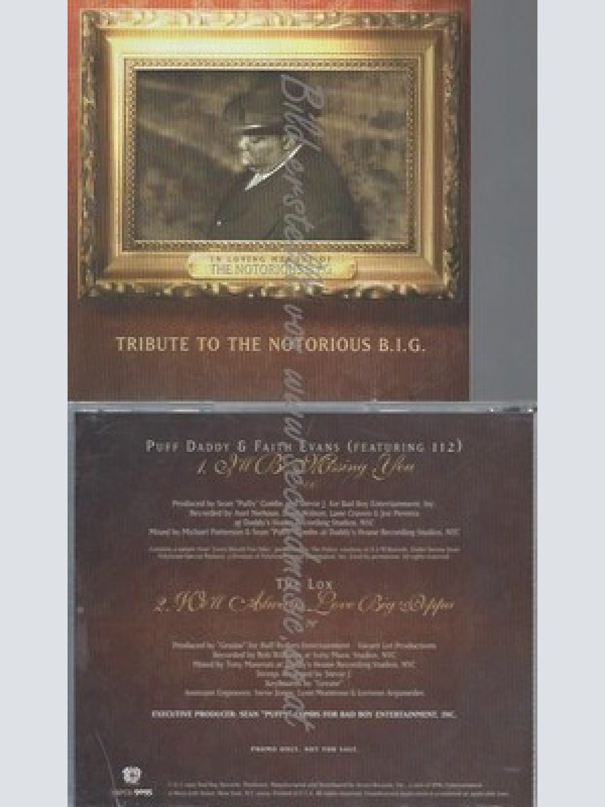 CD--PROMO--TRIBUTE TO THE NORORIOUS B I G