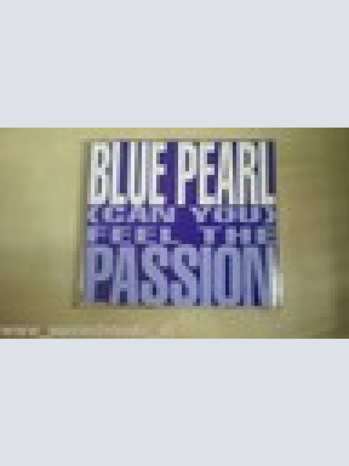 MAXI CD-- BLUE PEARL--THE PASSION--4 TRACKS