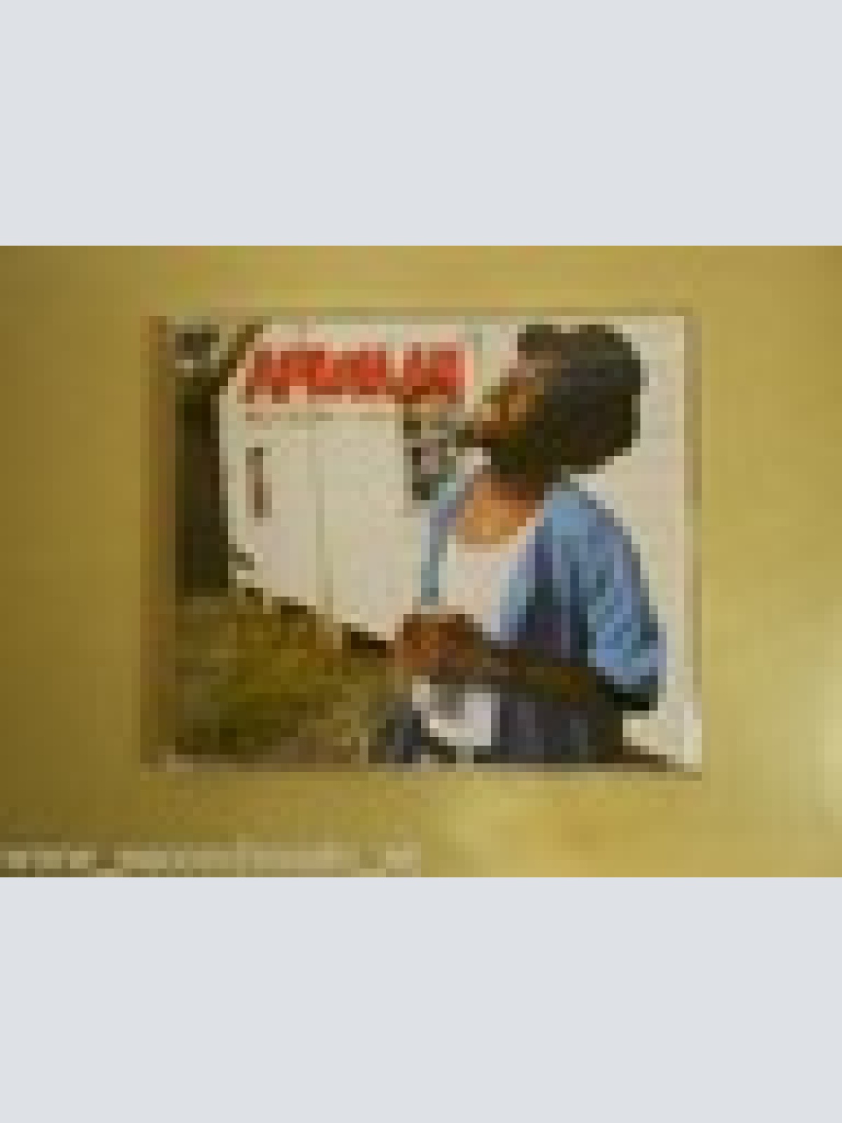MAXI CD-- AFROMAN--BECAUSE I GOT HIGH--4 TRACKS