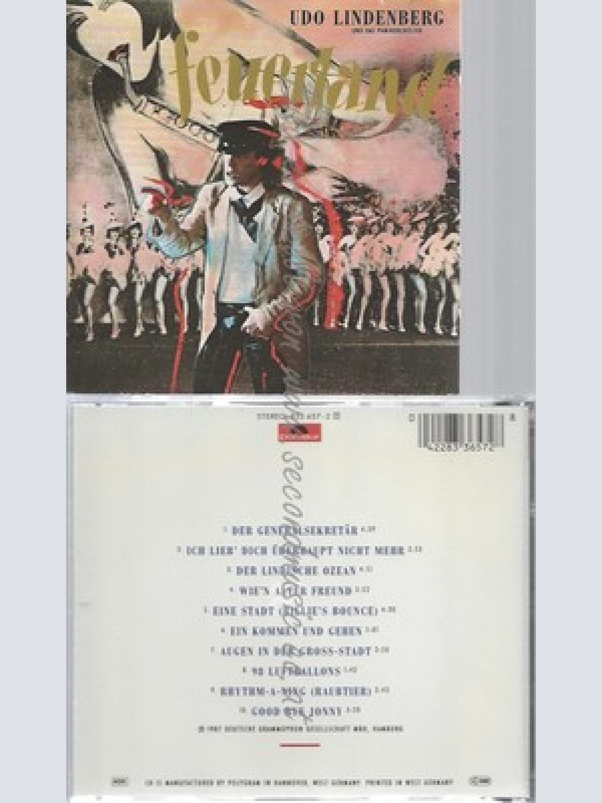 CD--UDO LINDENBERG -- -- FEUERLAND
