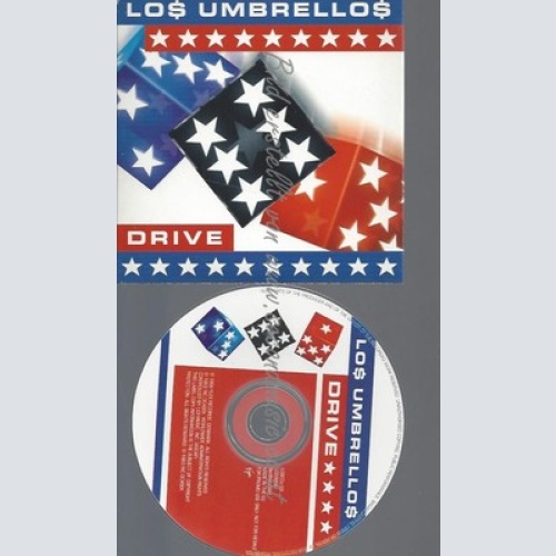 CD--PROMO--LOS UMBRELLOS--DRIVE--3 TRACKS