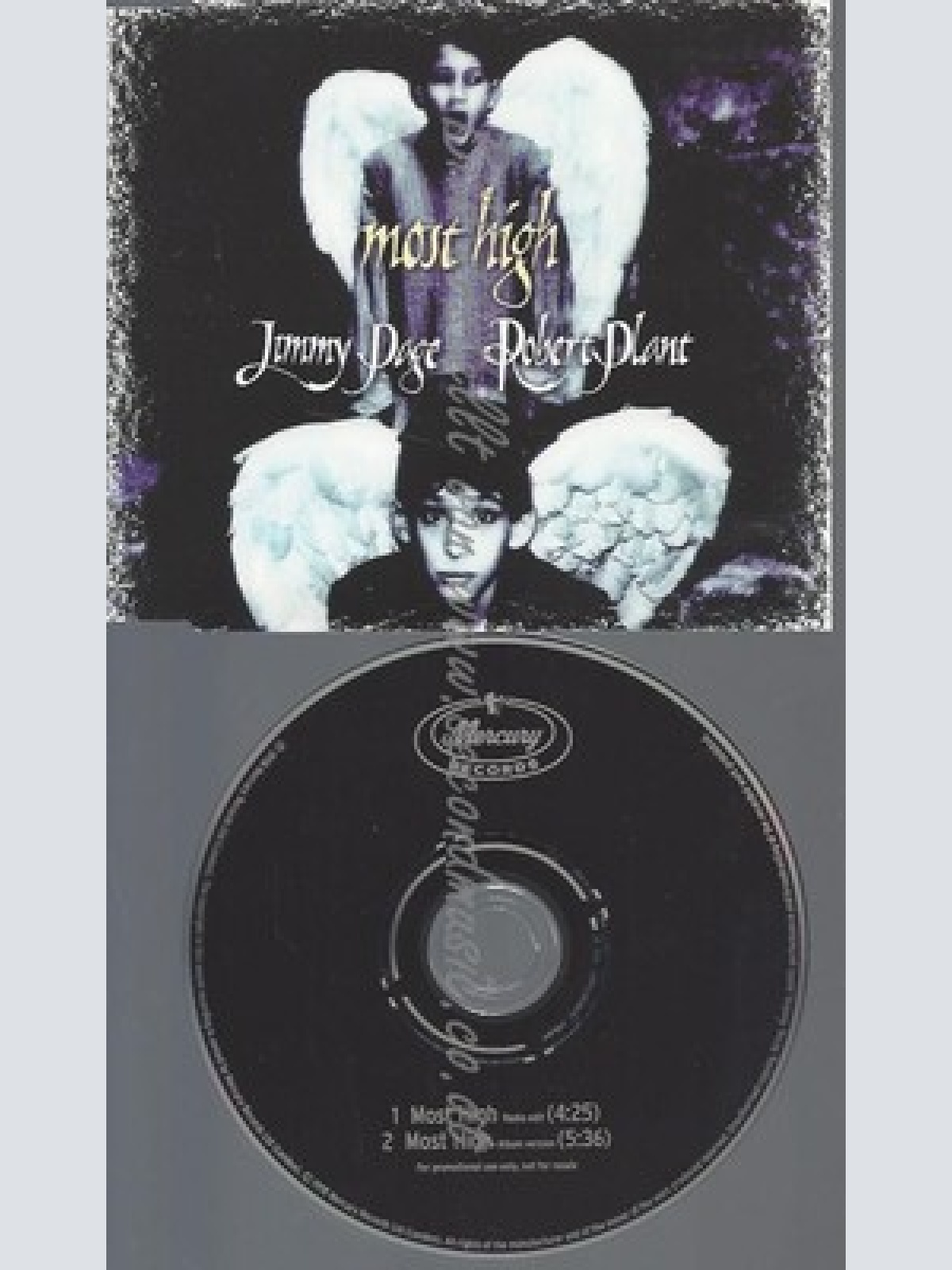 CD--PROMO--JIMMY PAGE ROBERT PLANT--MOST HIGH