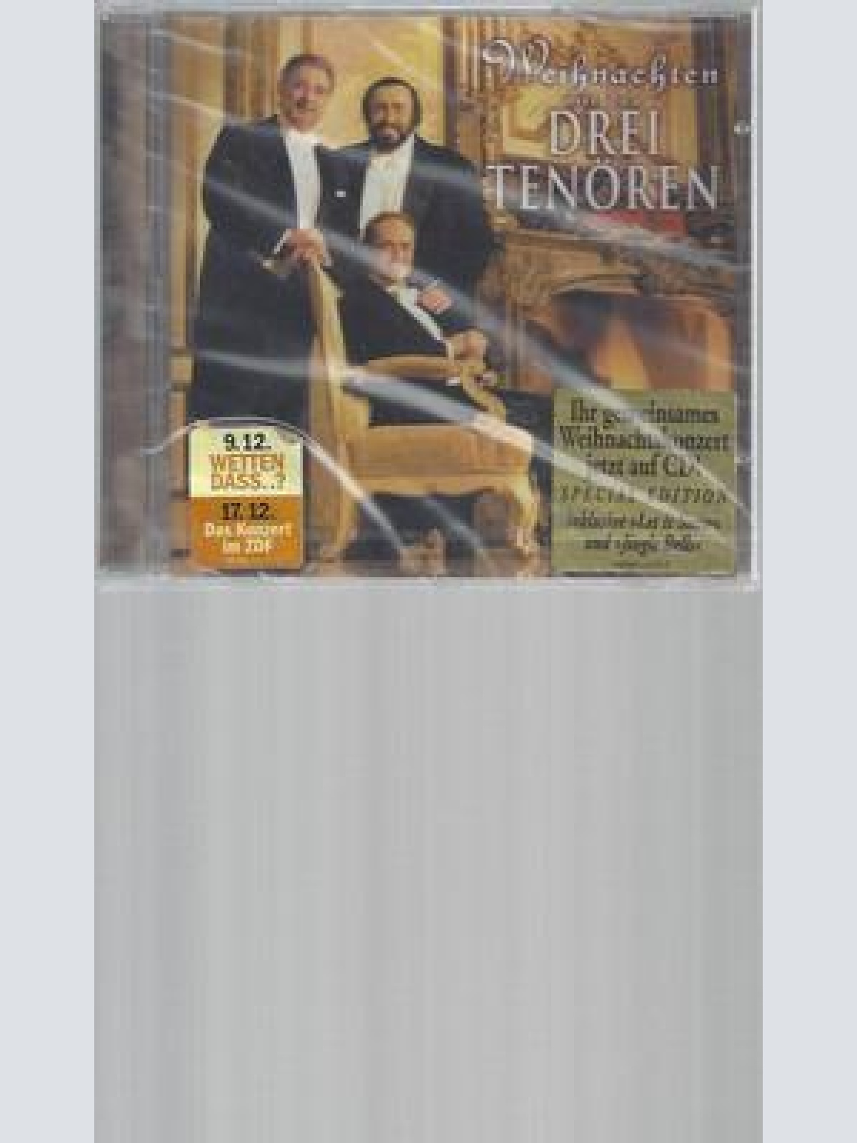 CD--THE THREE TENORS CHRISTMAS / PLÁCIDO DOMINGO, JOSÉ CARRERAS, LUCIANO PAVAROT