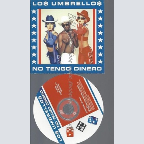 CD--PROMO--LOS UMBRELLOS--NO TENGO DINERO--2 TRACKS