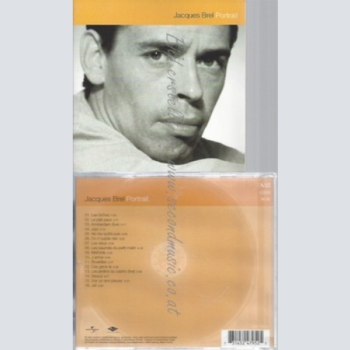 CD--JACQUES BREL -- -- PORTRAIT