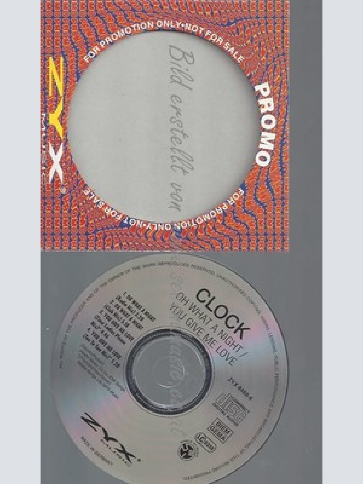 CD--PROMO--CLOCK--OH WHAT A NIGHT