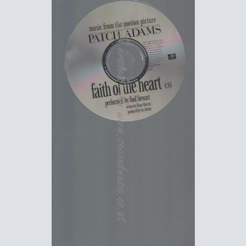 CD--PROMO--ROD STEWART--PATCH ADAMS--FIATH OF THE HEART
