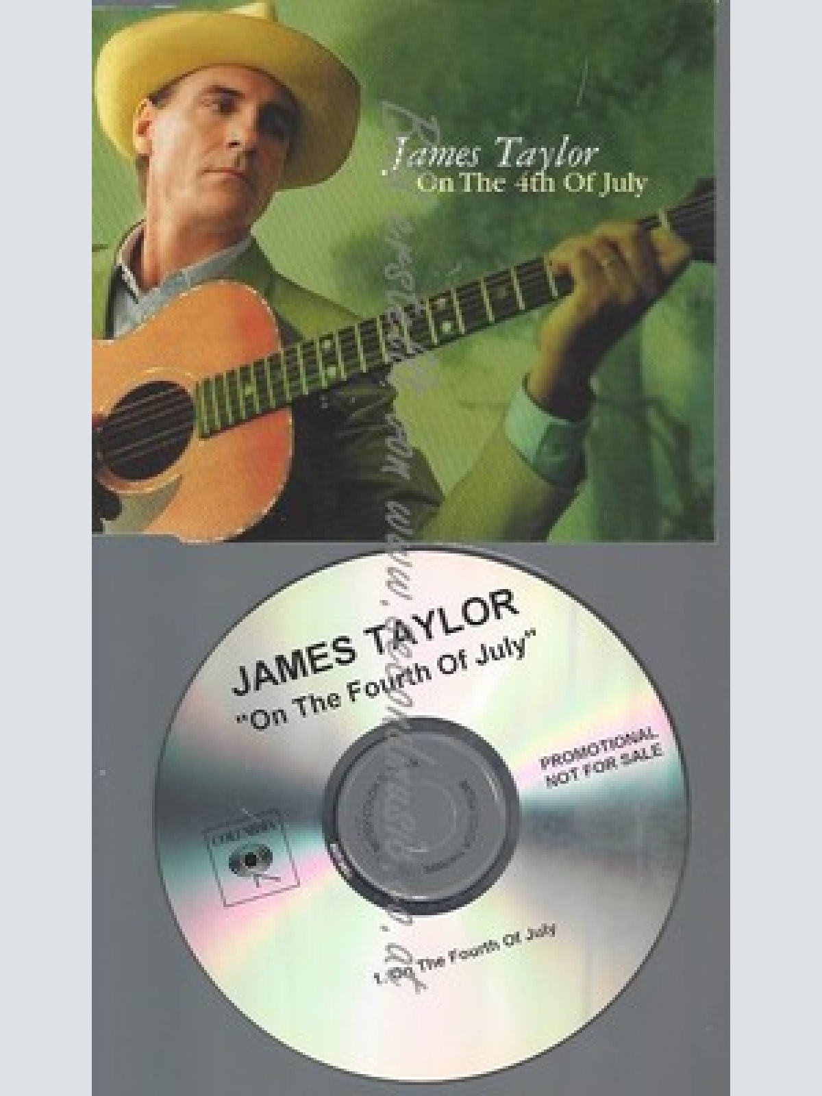 CD--PROMO--LEO TAYLOR--ON THE 4TH  OF JULY