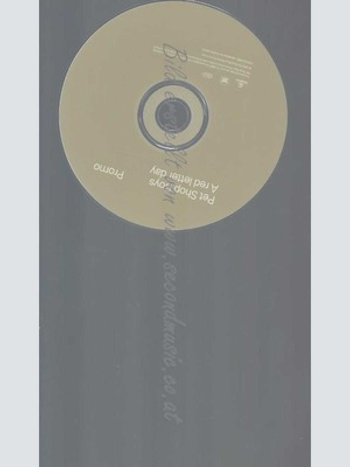 CD--PROMO--PET SHOP BOYS--A RED LETTER DAY --2 TRACKS--OHNE COVER