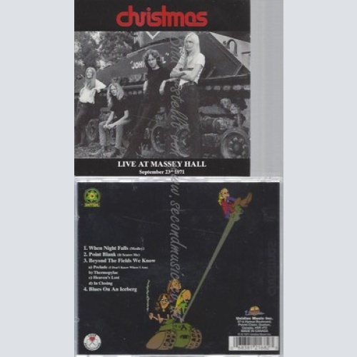 CD--CHRISTMAS -- --- LIVE AT THE MASSEY HALL