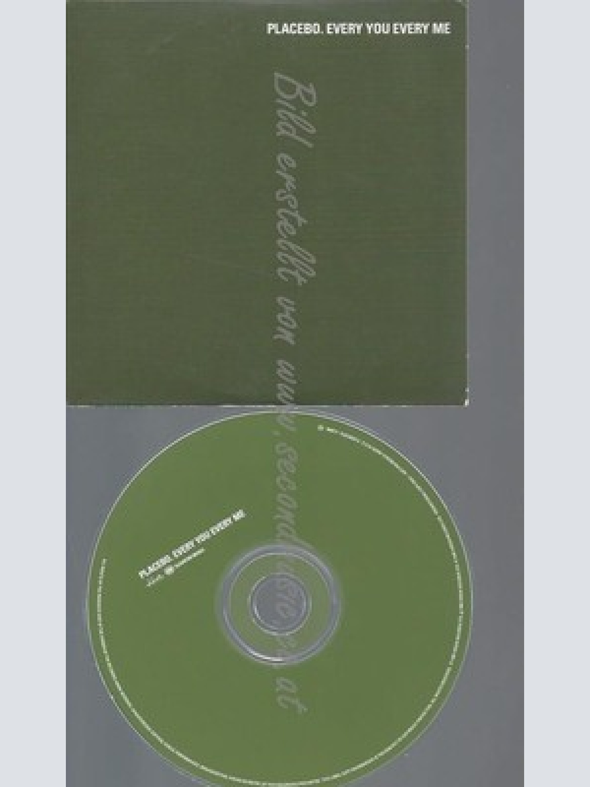 CD--PROMO--PLACEBO--EVERY YOU EVERY ME--1 TRACKS