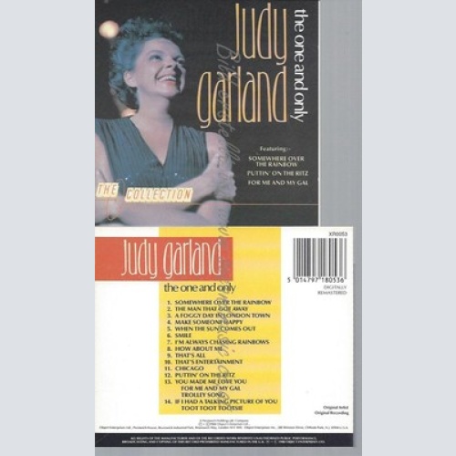 CD--JUDY GARLAND -- THE ONE AND ONLY --14 TRACKS-