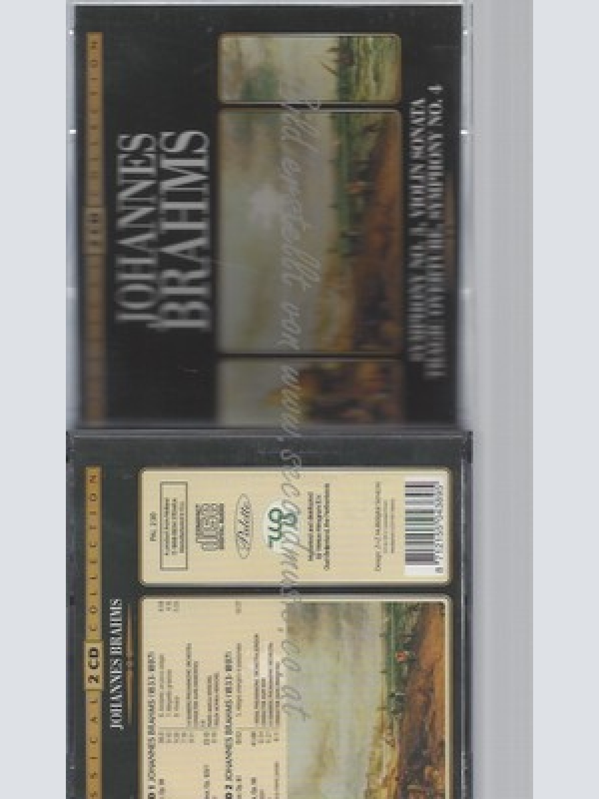 CD--BRAHMS JOHANNES  -- -- SYMPHONY NO 3 VIOLIN SON