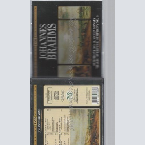 CD--BRAHMS JOHANNES  -- -- SYMPHONY NO 3 VIOLIN SON