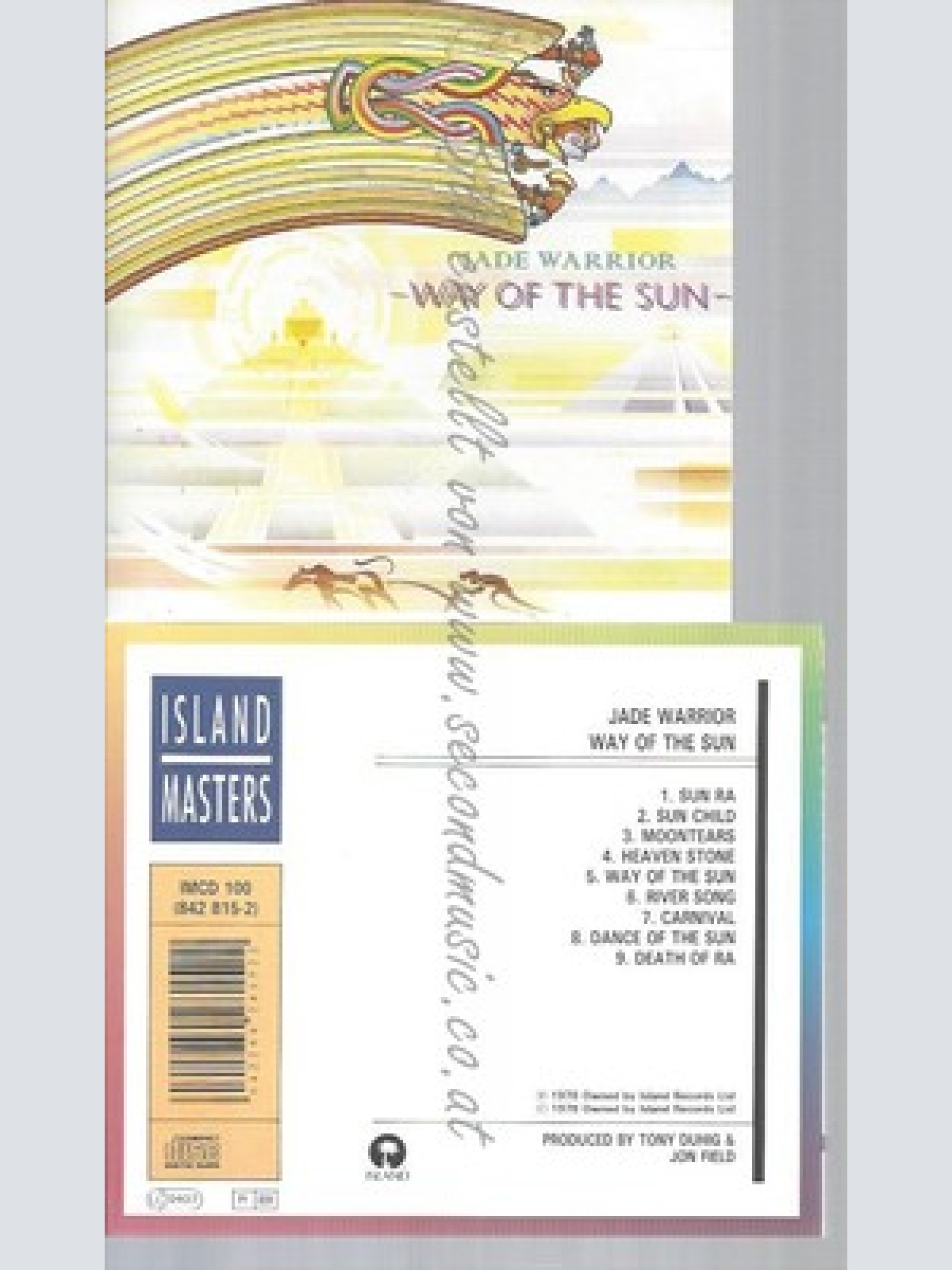 CD--JADE WARRIOR -- -- WAY OF THE SUN