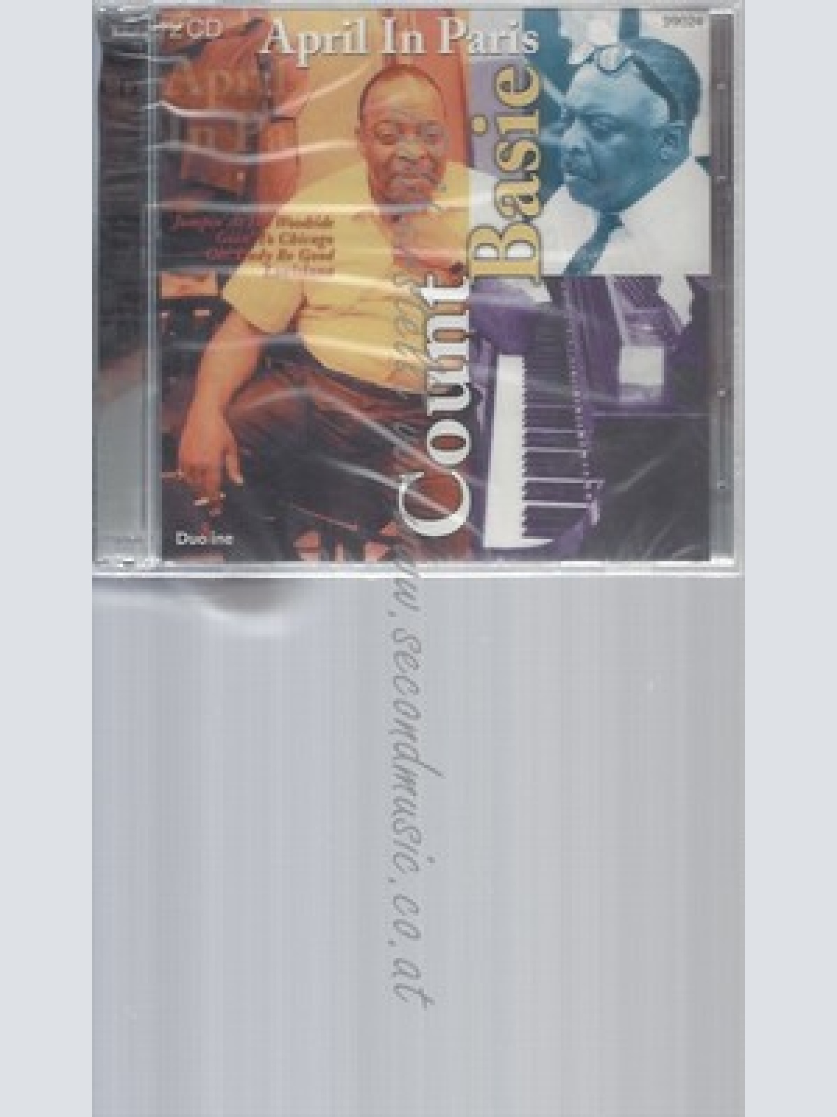 CD--COUNT BASIE -- --2CD -- APRIL IN PARIS