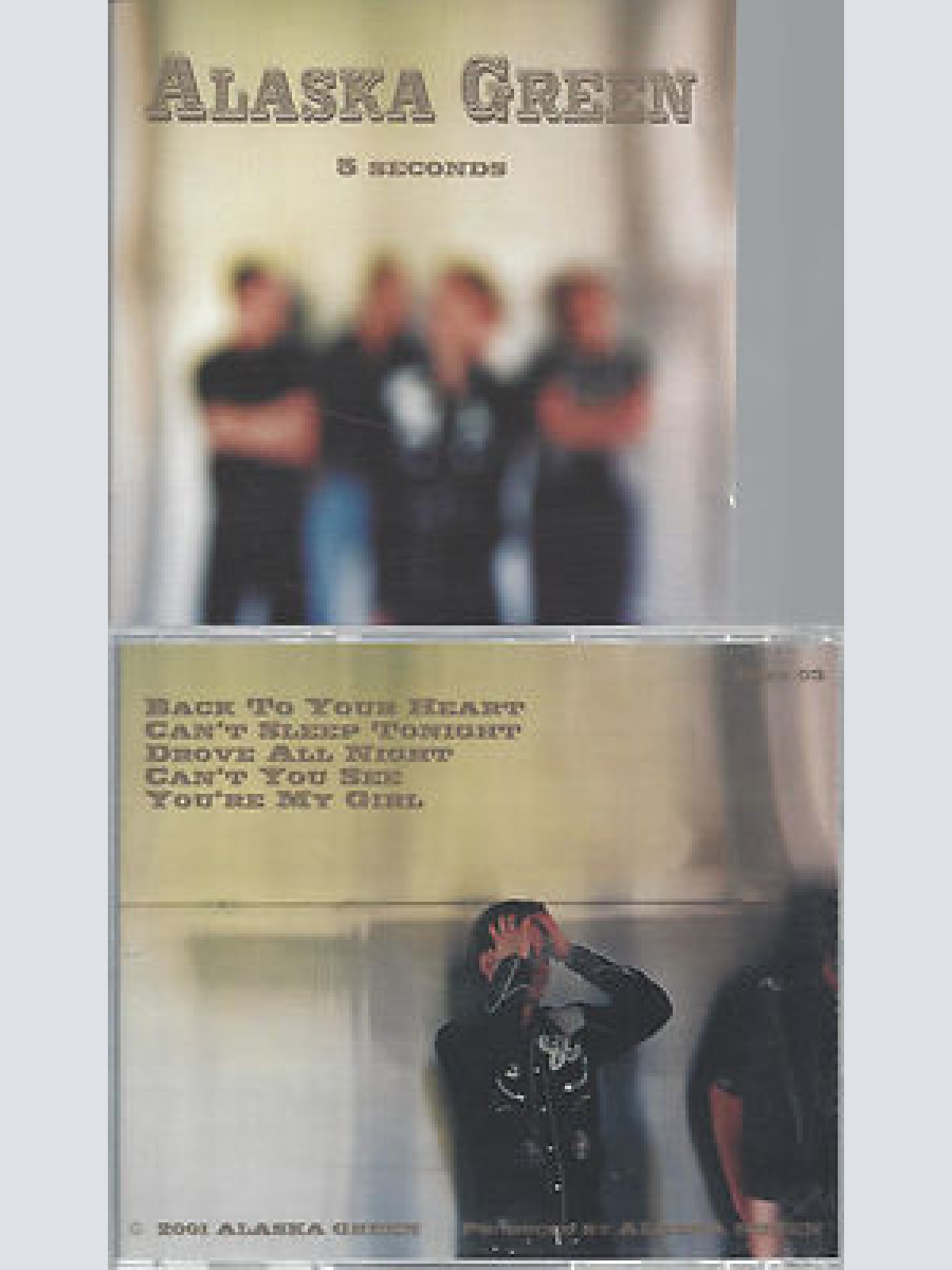CD-ALASKA GREEN--5 SECONDS